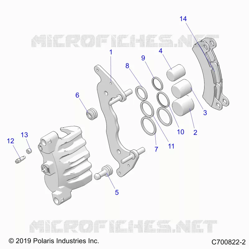 FRENO FRONTAL CALIPER