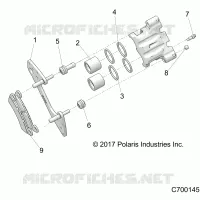 FRENO TRASERO CALIPER