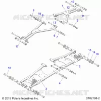 SUSPENSION TRASERA