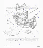 CHASSIS, MAIN FRAME AND ESQUÃD PLATES