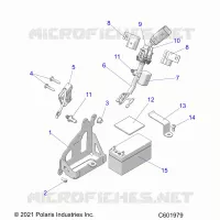 ELECTRICA, BATTERY, MANUAL START POWER UP COMPONENTS