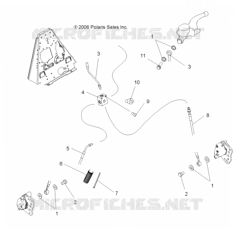 FRENO LINES, FRONT