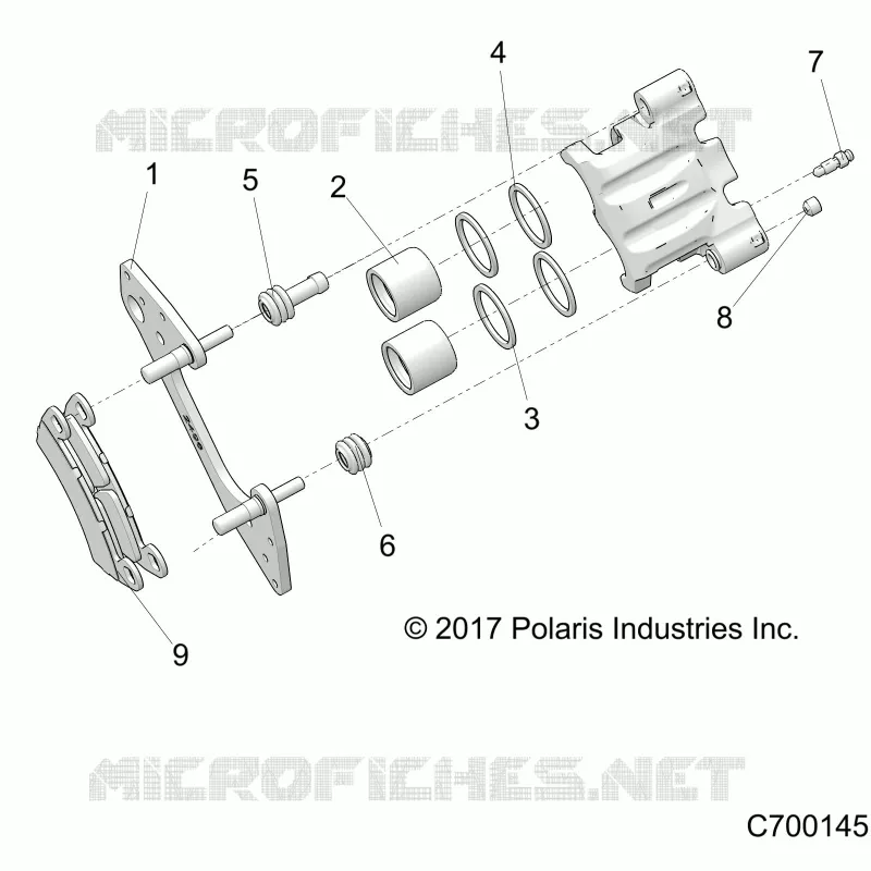 FRENO TRASERO CALIPER