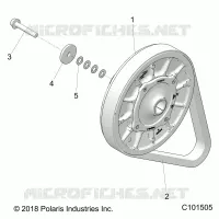 TREN, SECONDARY CLUTCH