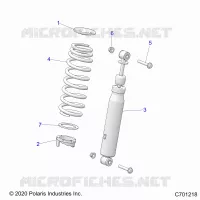 SUSPENSION, CHOQUE FRONTAL MOUNTING