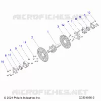 SUSPENSION TRASERA AXLE
