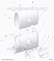 ENGINE, SISTEMA DE ESCAPE, SILENCER AND RELATED