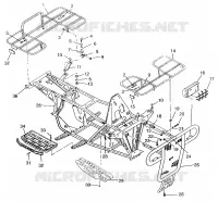 PARACHOQUES / TRANSPORTIN MOUNTING SWEDISH 4X4 400L S948140 (4926912691A008)