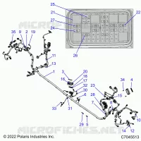 ELECTRICA, WIRE HARNESS, CHASSIS