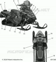 ETIQUETAS  XC, POLARIS BLUE SIDE PANEL OPTION