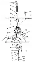 CARBURADOR XLT 0940767, XLT SP 0940667   XLT SKS 0940567 (4925022502038A)