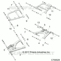 SUSPENSION TRASERA CONTROL ARMS
