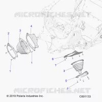 CHASIS, TIE ROD BOOT ASM.