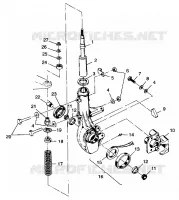 puntal delantero