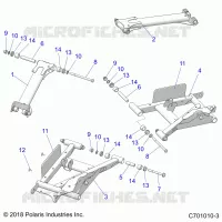 SUSPENSION TRASERA CONTROL ARMS