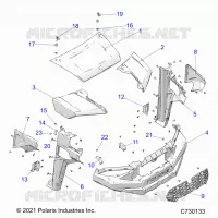 CAPUCHA, AND FRONT FENDERS