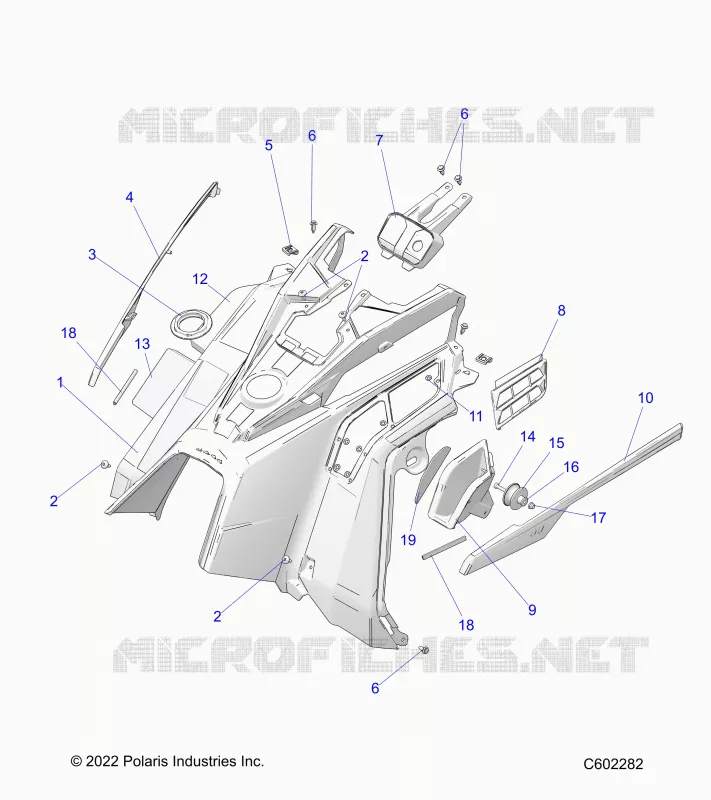 FAIRING MEDIO