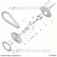 TREN, SECONDARY CLUTCH