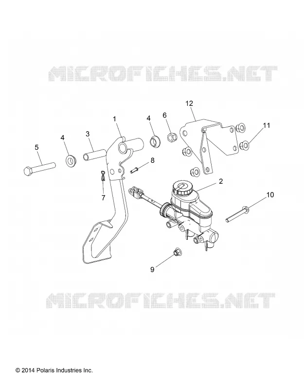 BRAKES, PEDAL AND CILINDRO MAESTRO