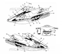 ETIQUETAS SLTX B964590 and Intl. SLTX I964590 (4935783578A007)