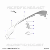 BODY, WIND DEFLECTOR (CANADA)