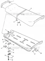 ASIENTO SLT 700 B964166 and  Intl. SLT 700 I964166 (4933923392A011)