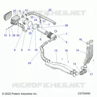 ENGINE, TOMA DE AIRE SYSTEM