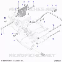 TREN, MAIN GEARCASE MOUNTING