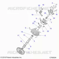 TREN, PRIMARY CLUTCH