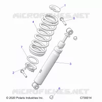SUSPENSION, CHOQUE FRONTAL MOUNTING
