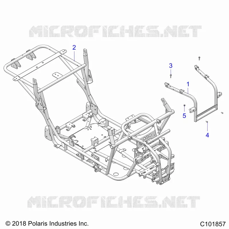 CHASSIS, MAIN BASTIDOR