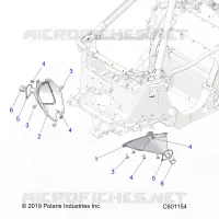CHASSIS, TIE ROD BOOT ASM.