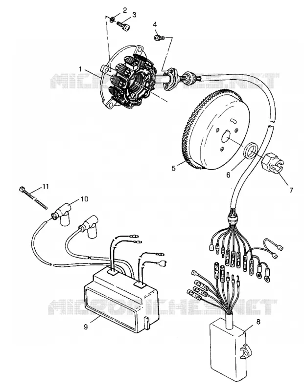 MAGNETO SL 700 B964066 AND  INTL. SL 700 I964066 (4935633563C008)