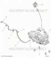 TREN, FRONT GEARCASE MOUNTING
