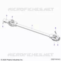 TREN, FRONT PROP SHAFT