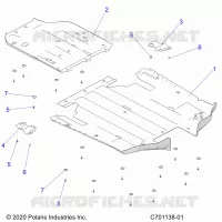 CHASSIS, ESQUÃD PLATES