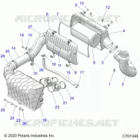 ENGINE, TOMA DE AIRE SYSTEM