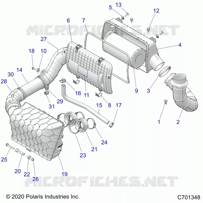 ENGINE, TOMA DE AIRE SYSTEM