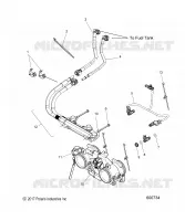SISTEMA DE COMBUSTIBLE, RAIL, LINES AND THROTTLE BODY