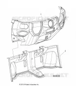 TABLERO, LOWER, RH, STEREO