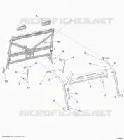 CHASSIS, CAB BASTIDOR