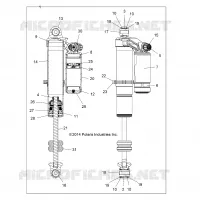 SUSPENSIÓN DELANTERA CHOQUE INTERNALS