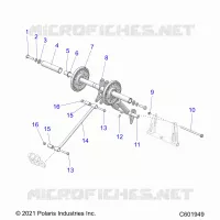 SUSPENSION, TRASERO ARM PAR