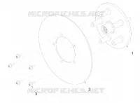 RUEDAS, COMPONENTS, END, 9.21 INCH, DISC 5 BOLT