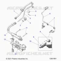SISTEMA DE COMBUSTIBLE, RAIL, LINES AND THROTTLE BODY