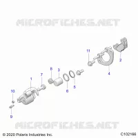 FRENO FRONTAL CALIPER