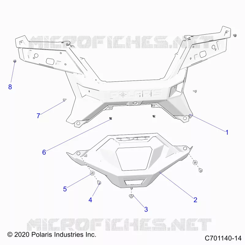 CARROCERÍA POSTERIOR BUMPER