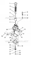 CARBURADOR STARLITE GT / 0933127 (4923232323033A)