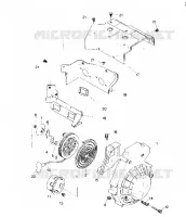 VENTILADOR CAJA AND ARRANQUE DE RETROCESO Indy Lite (4918591859032A)