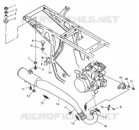 SISTEMA DE ESCAPE XPRESS 300 W969530 and XPRESS 400 W969540 (4935923592B002)